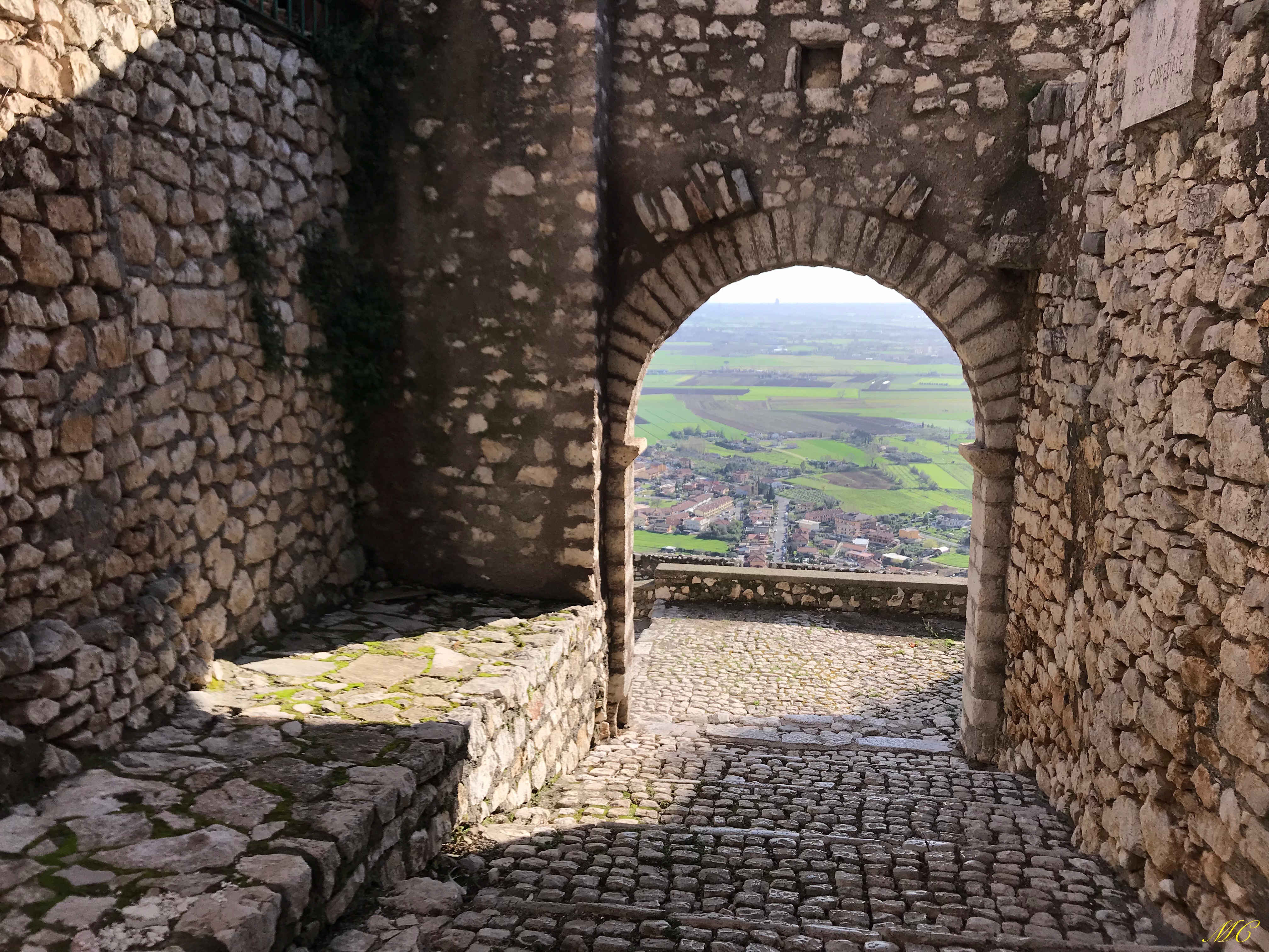 Sermoneta con vista